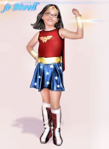 Voir le détail de cette oeuvre: mini Wonder Woman